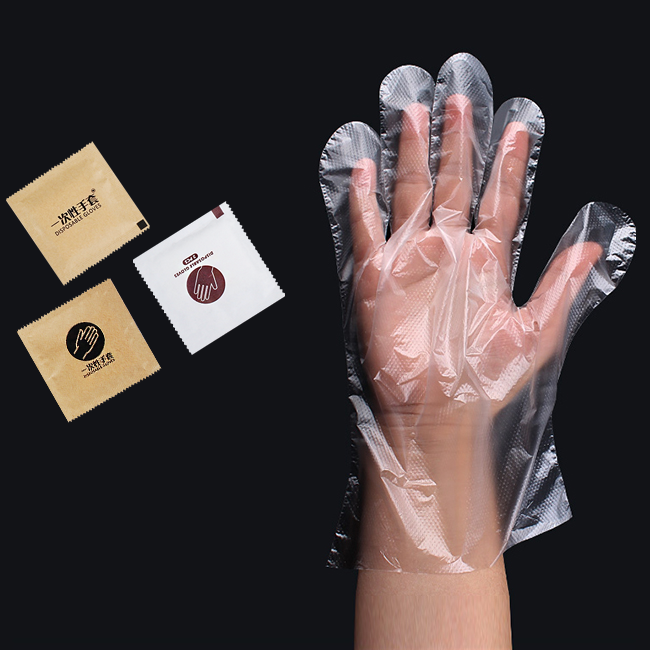 Disposable Plastic Gloves Disposable Pe Plastic Gloves Transparent for OEM